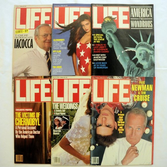 VTG 1986 LIFE Magazines Your CHOICE Carolyn Kennedy Swi America Chernobyl - Picture 7 of 7